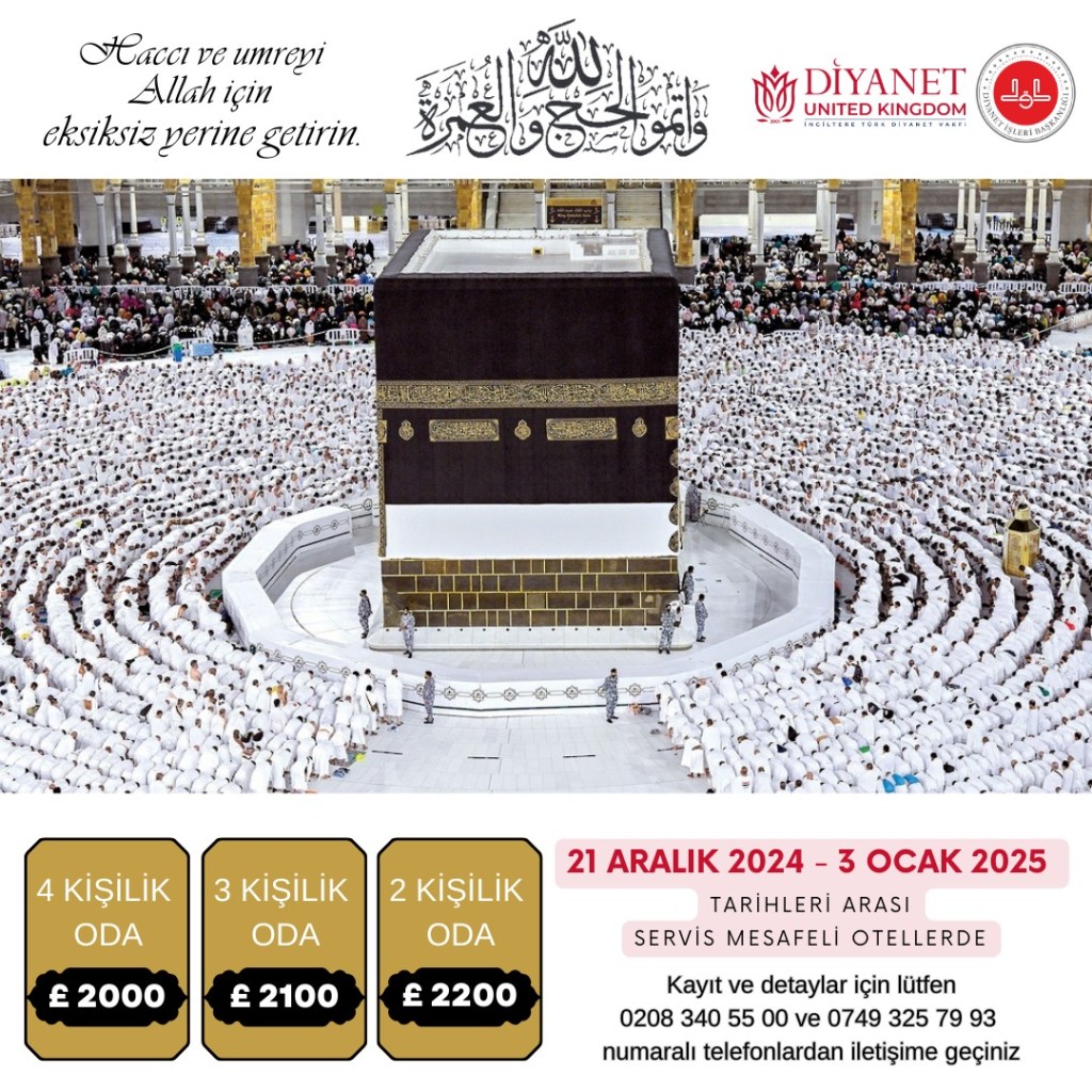2024 Aralık Umre&nbsp;Turu