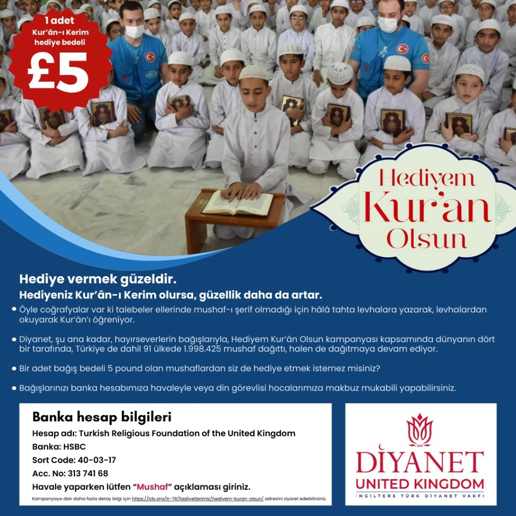 Hediyem KUR’AN Olsun