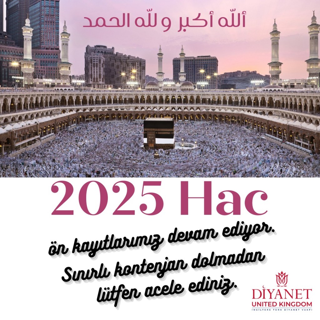 2025 yılı Hac Ön Kayıtlarımız Devam&nbsp;Ediyor