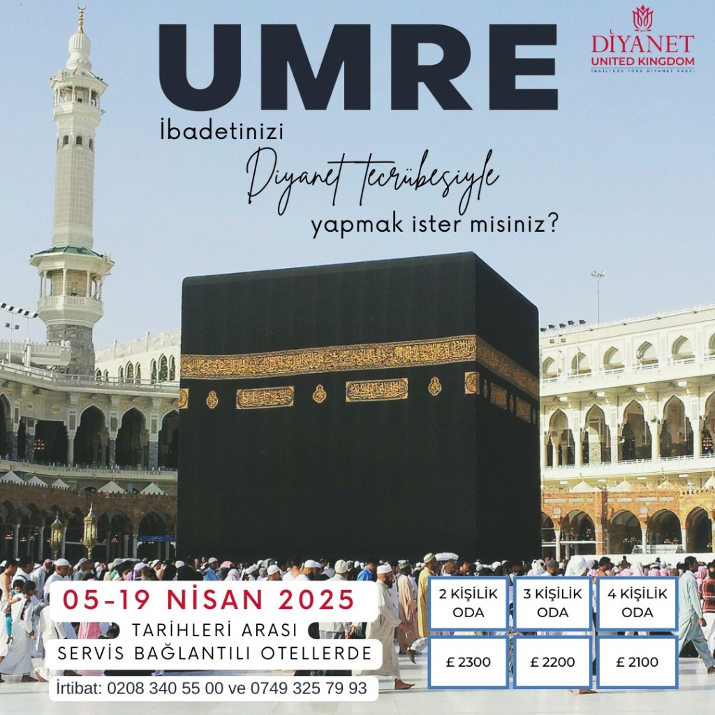 2025 Nisan Umre&nbsp;Turu